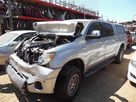 2007 TOYOTA TUNDRA CREW CAB LIMITED SILVER 5.7 AT 4WD NAVIGATION/DVD Z20134
